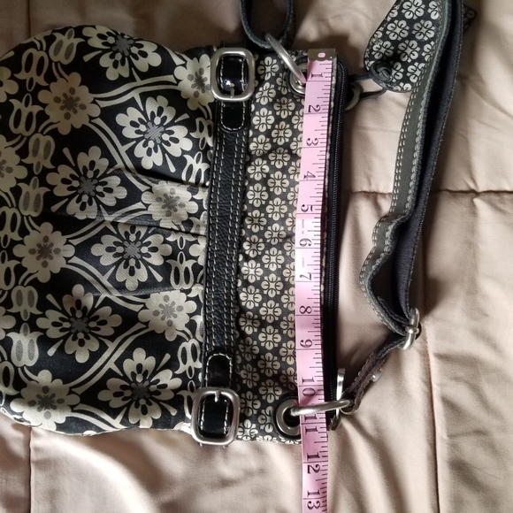 Fossil canvas shoulder bag - Picture 6 of 10